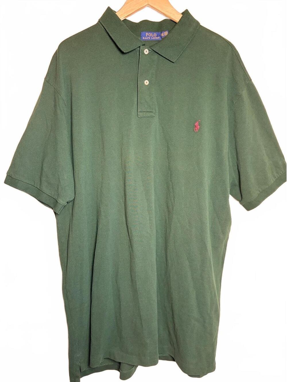 2XLT Ralph Lauren Hunter Green Polo Shirt